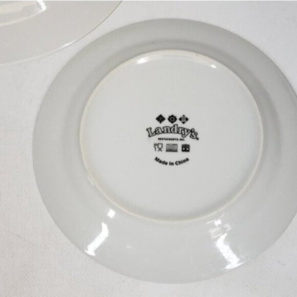 Vintage Rainforest Cafe 3 Piece Place Setting Bowl Salad Dinner Plate Br… - Picture 9 of 13